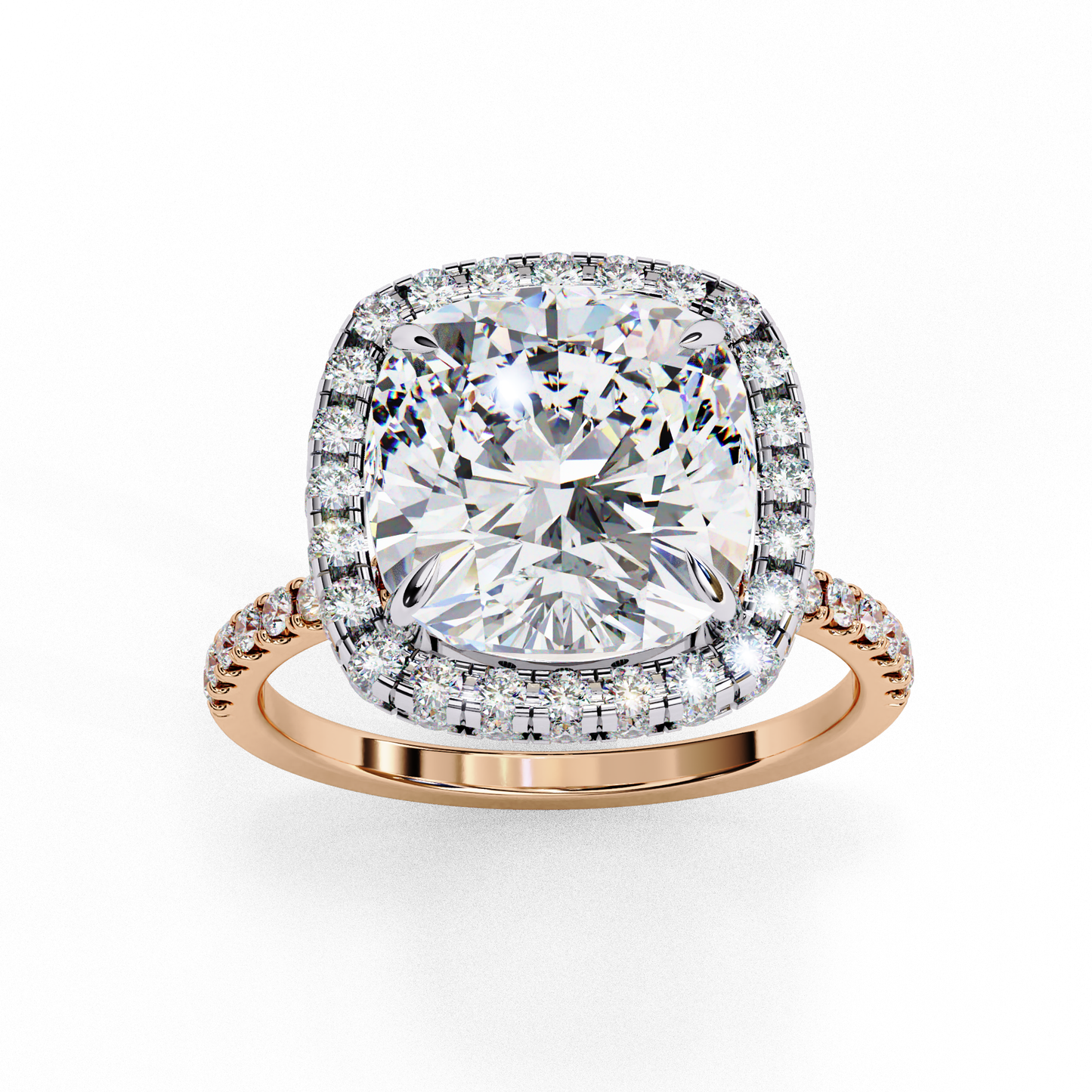 LumiCush Solitaire Ring