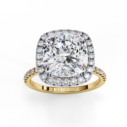 LumiCush Solitaire Ring
