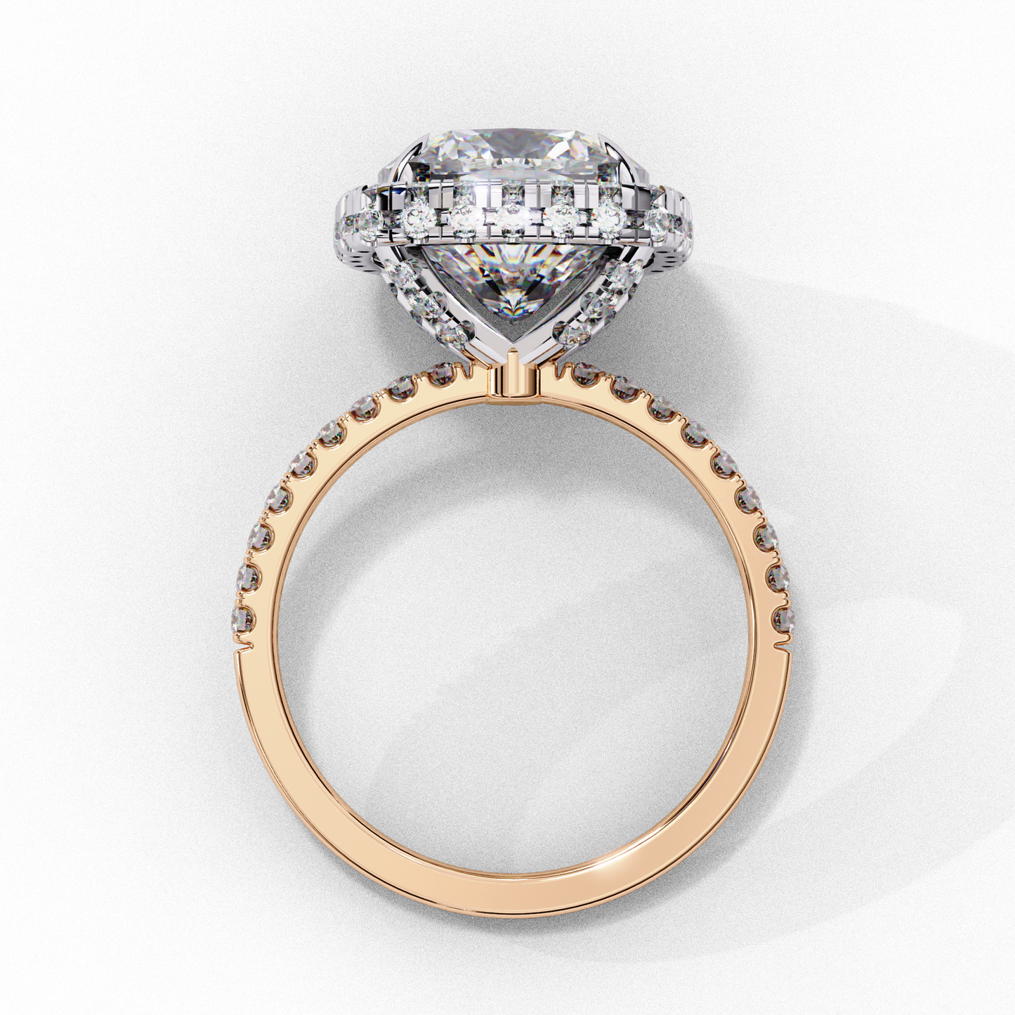 LumiCush Solitaire Ring