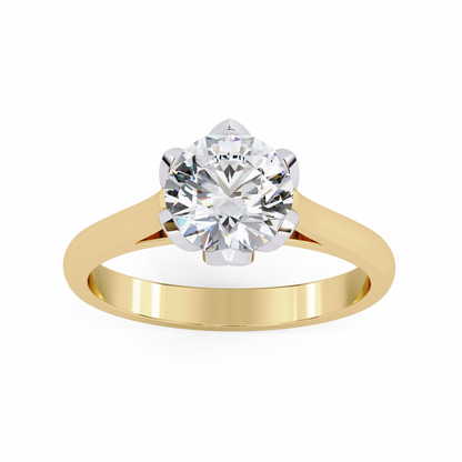 Eterna Solitaire Ring