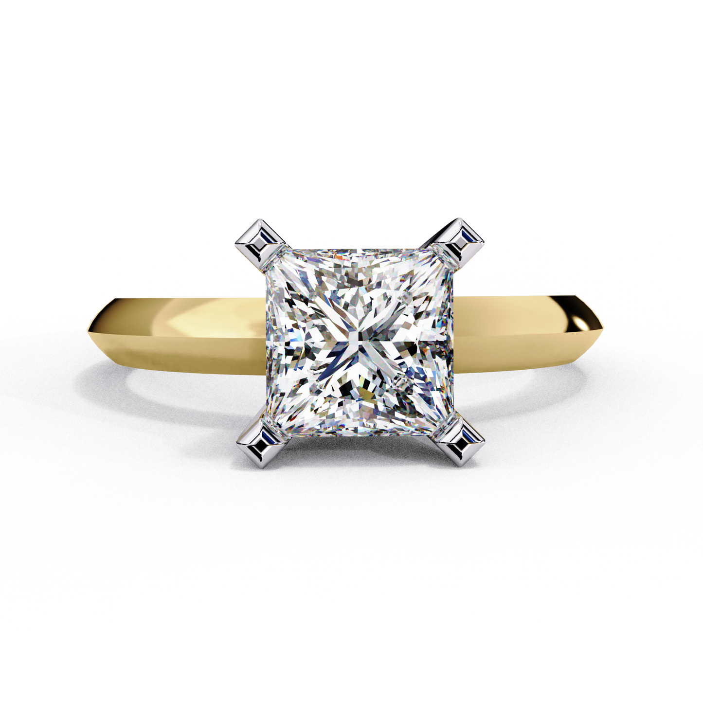 Prisma Solitaire Ring