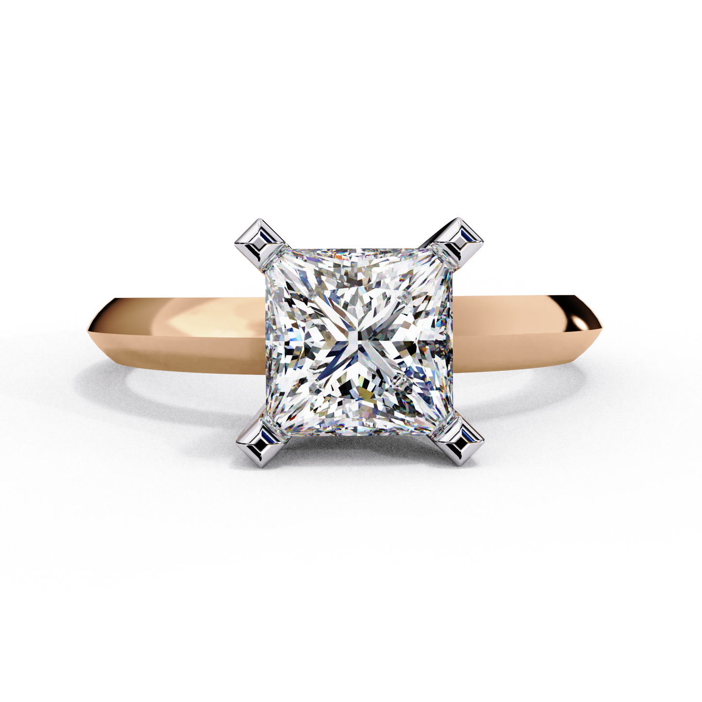 Prisma Solitaire Ring