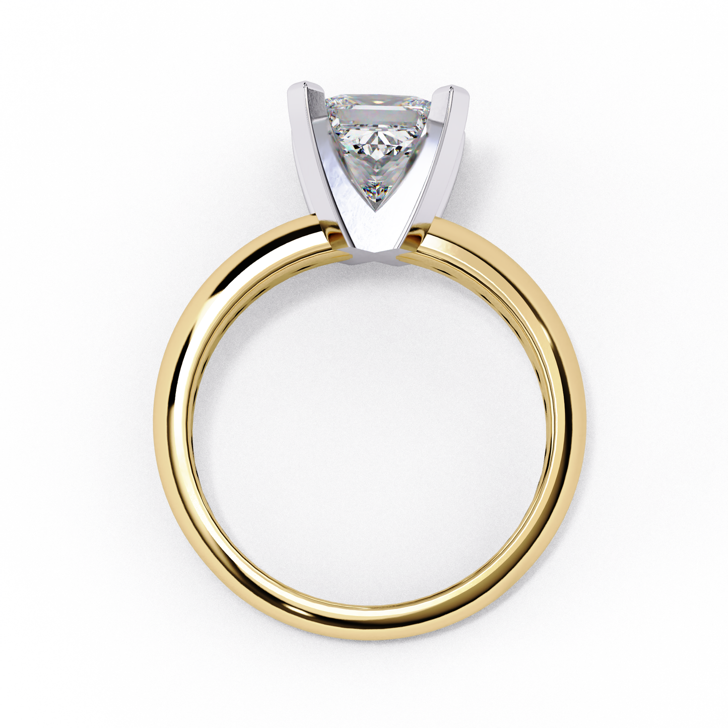 Prisma Solitaire Ring