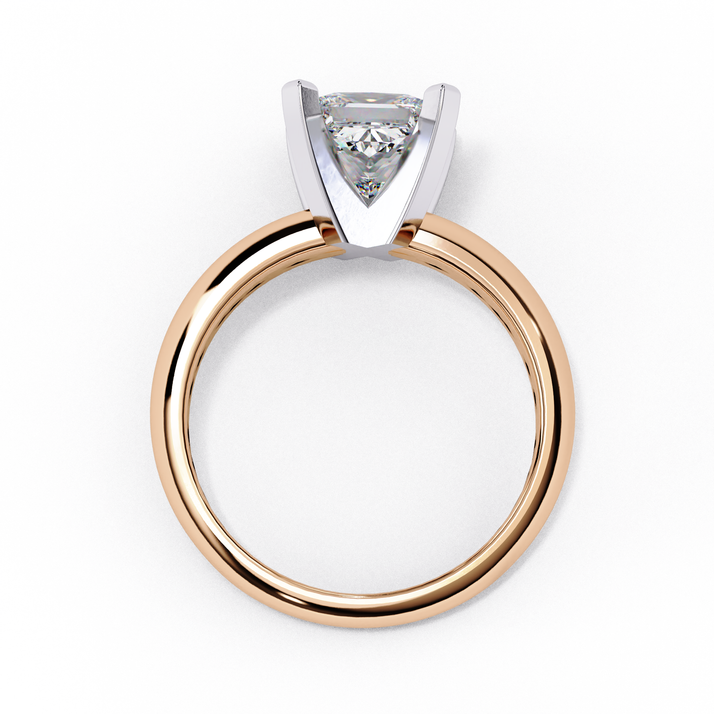 Prisma Solitaire Ring