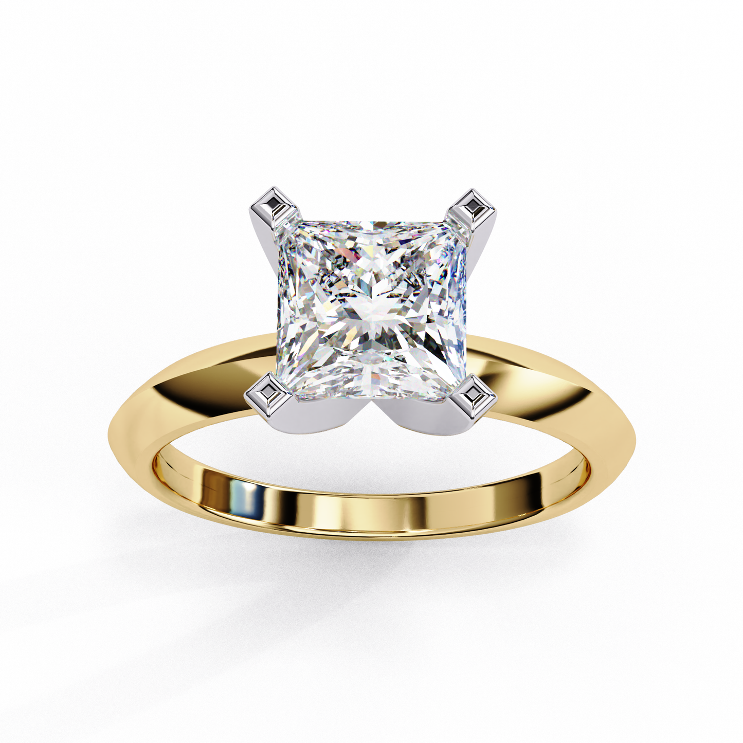 Prisma Solitaire Ring