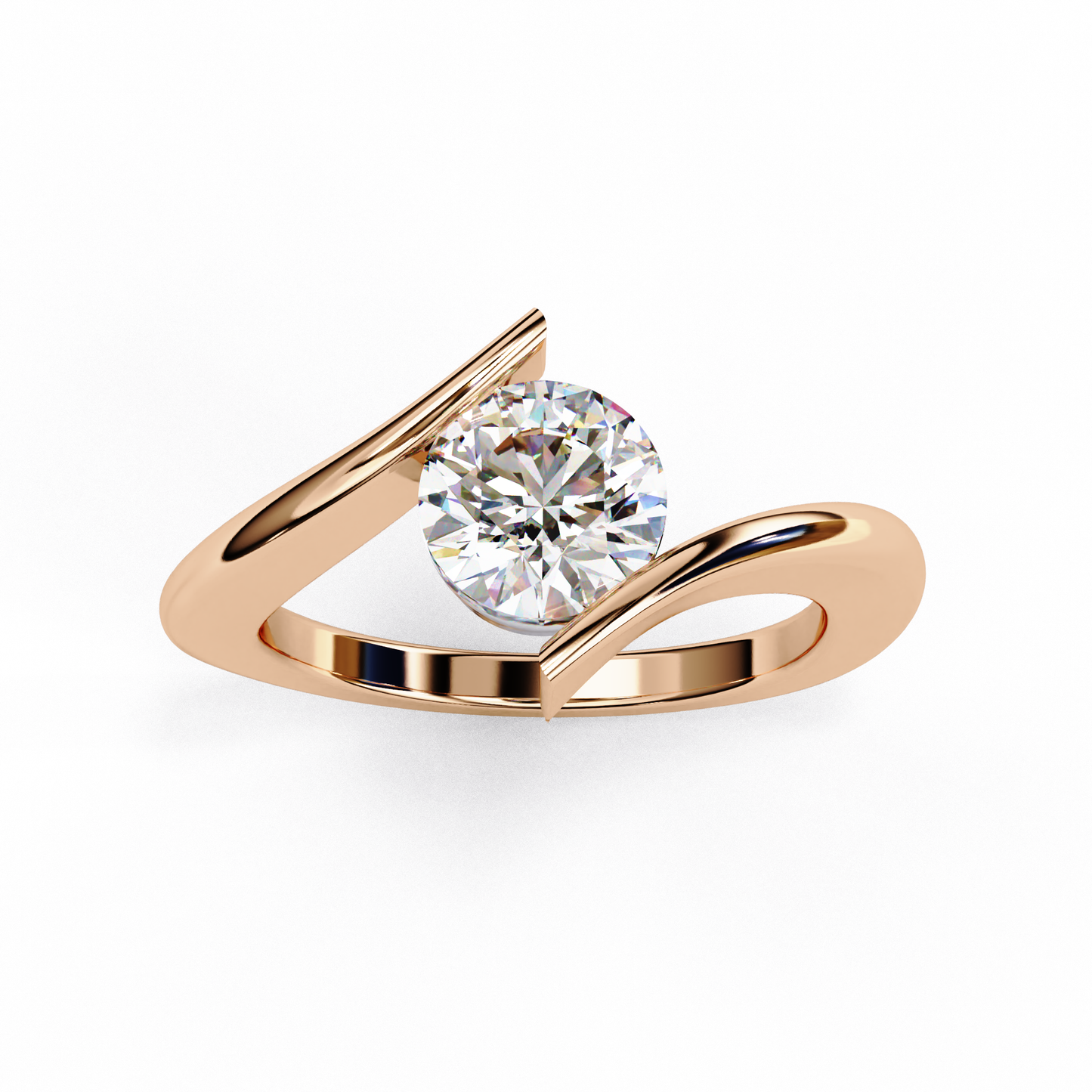 Ever light Solitaire Ring