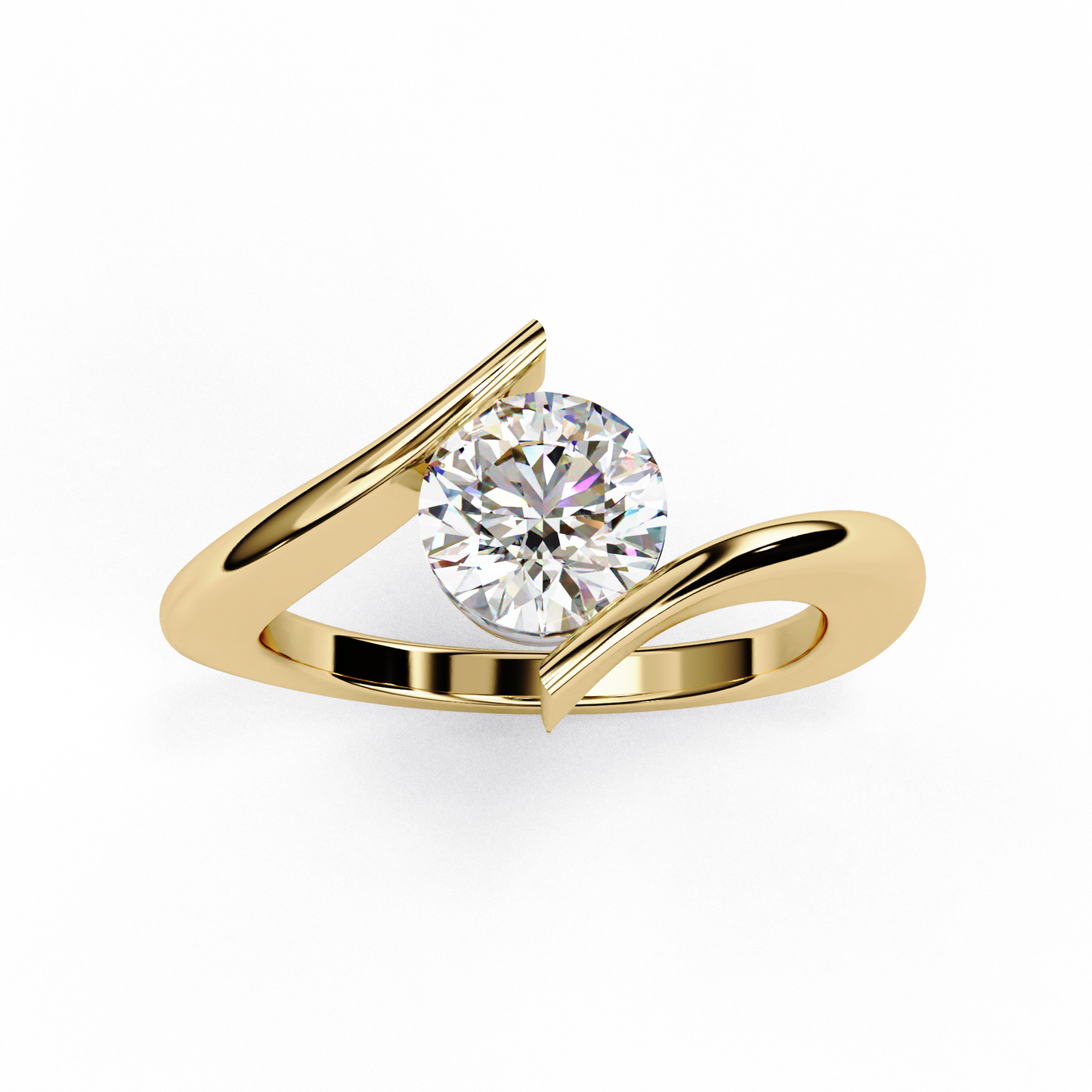 Ever light Solitaire Ring