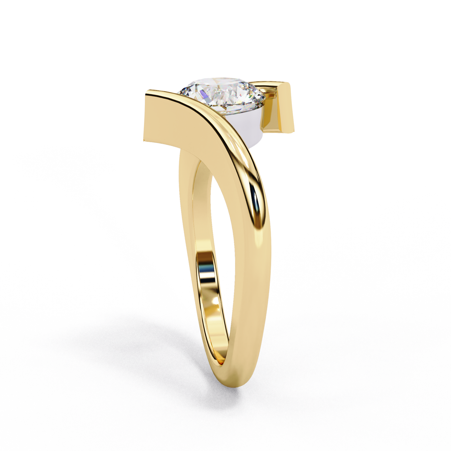 Ever light Solitaire Ring