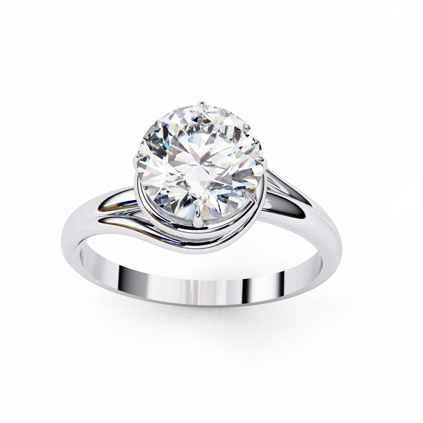 Circle of Grace Solitaire Ring