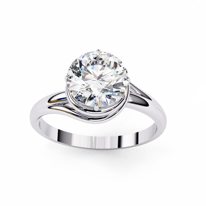 Circle of Grace Solitaire Ring