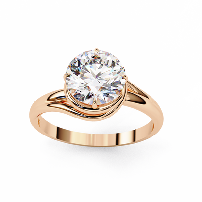 Circle of Grace Solitaire Ring