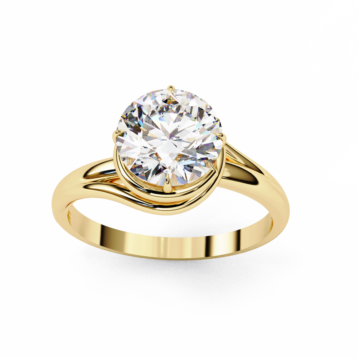 Circle of Grace Solitaire Ring