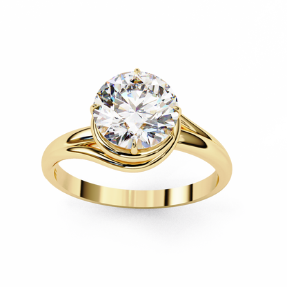 Circle of Grace Solitaire Ring