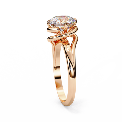 Circle of Grace Solitaire Ring