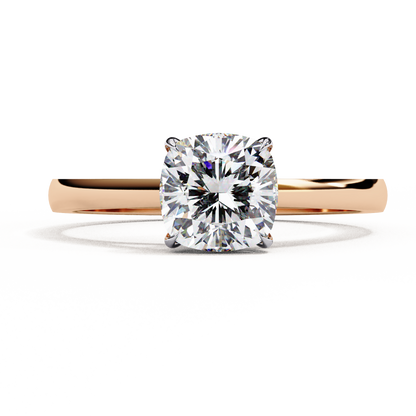 Velvet Glow Solitaire Ring
