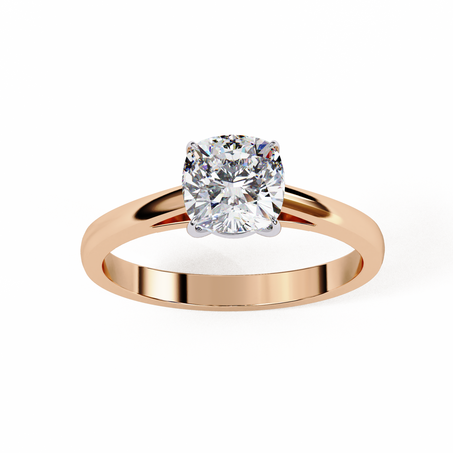 Velvet Glow Solitaire Ring