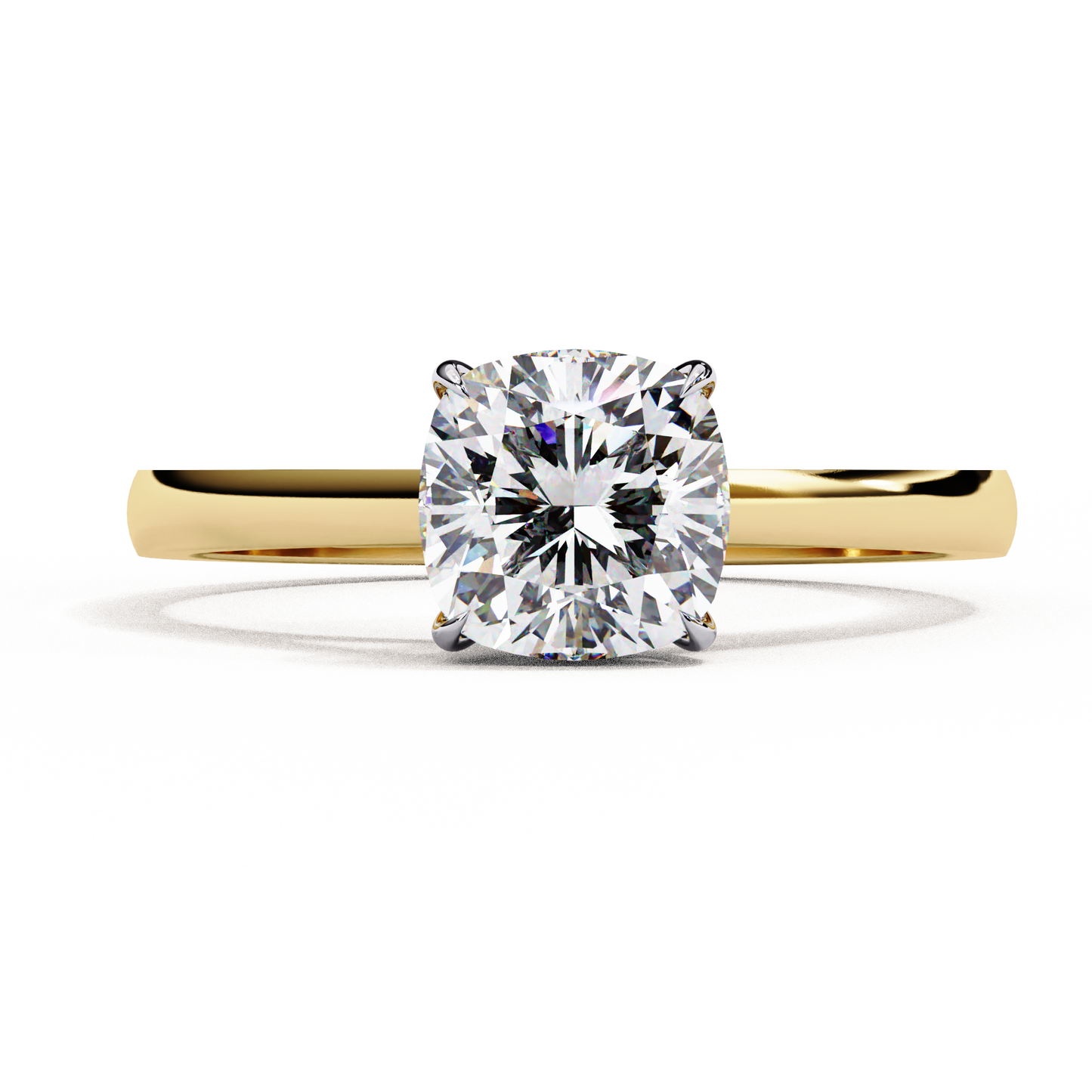 Velvet Glow Solitaire Ring