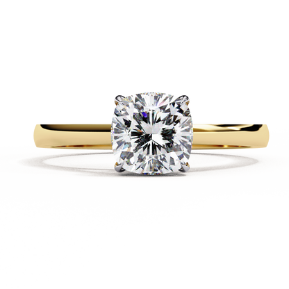 Velvet Glow Solitaire Ring