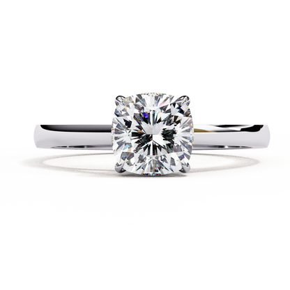 Velvet Glow Solitaire Ring