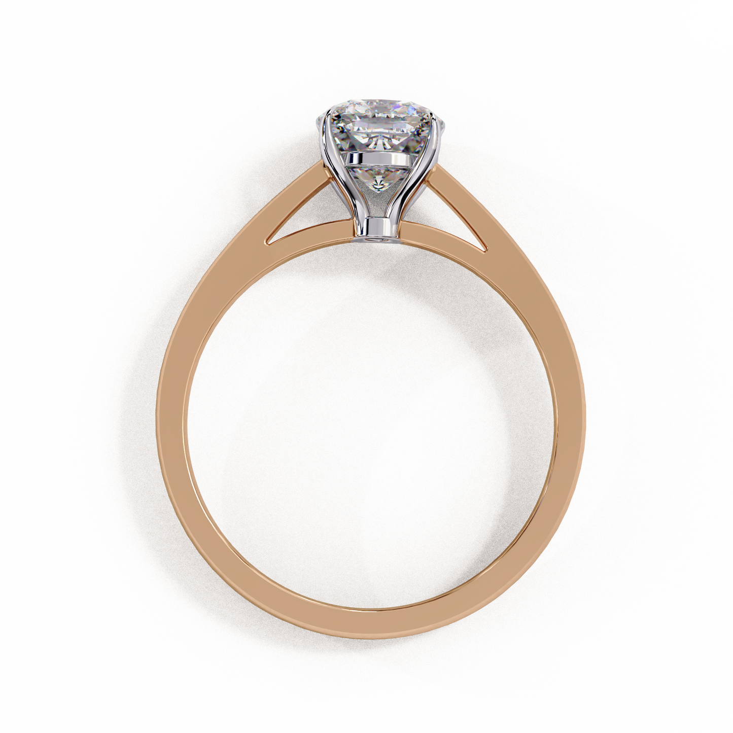 Velvet Glow Solitaire Ring