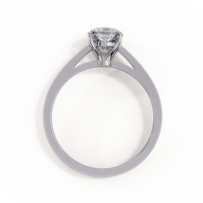 Velvet Glow Solitaire Ring