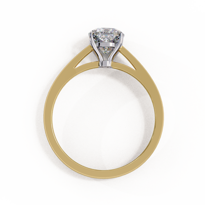 Velvet Glow Solitaire Ring