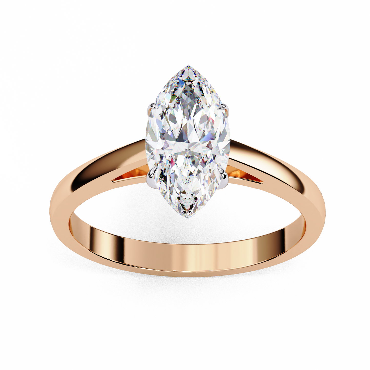 Starship Solitaire Ring