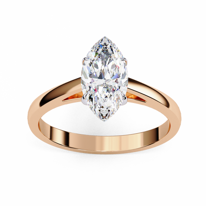 Starship Solitaire Ring