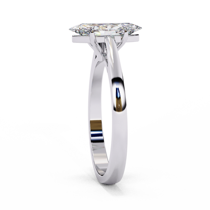 Starship Solitaire Ring