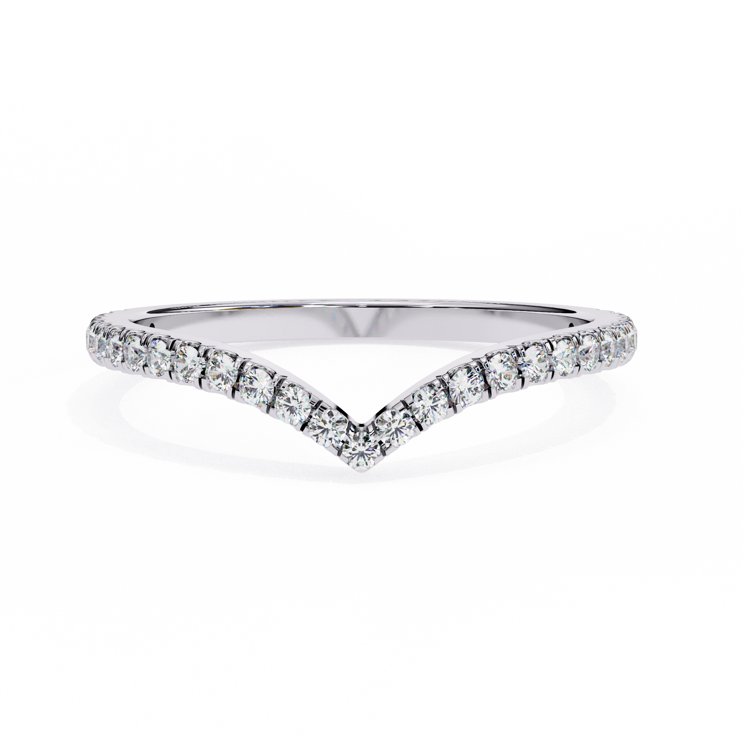 Eternity Crest Diamond Band