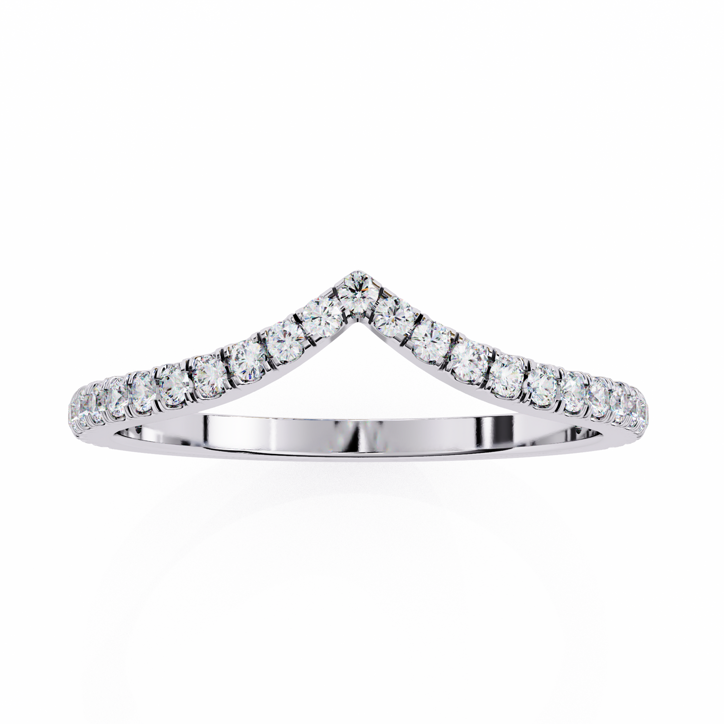 Eternity Crest Diamond Band