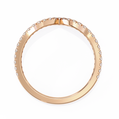 Eternity Crest Diamond Band