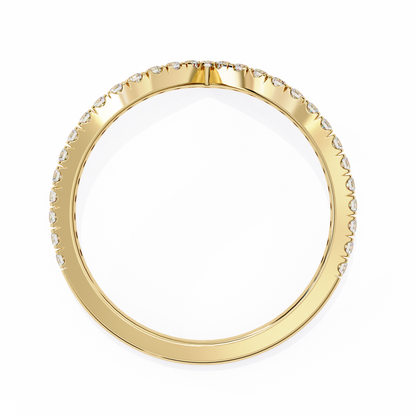Eternity Crest Diamond Band