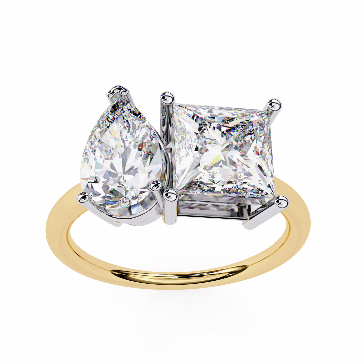 Celestial Embrace Solitaire Ring