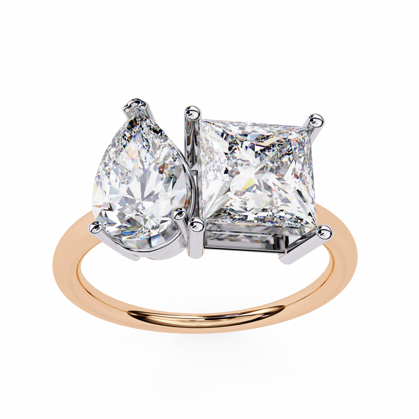 Celestial Embrace Solitaire Ring