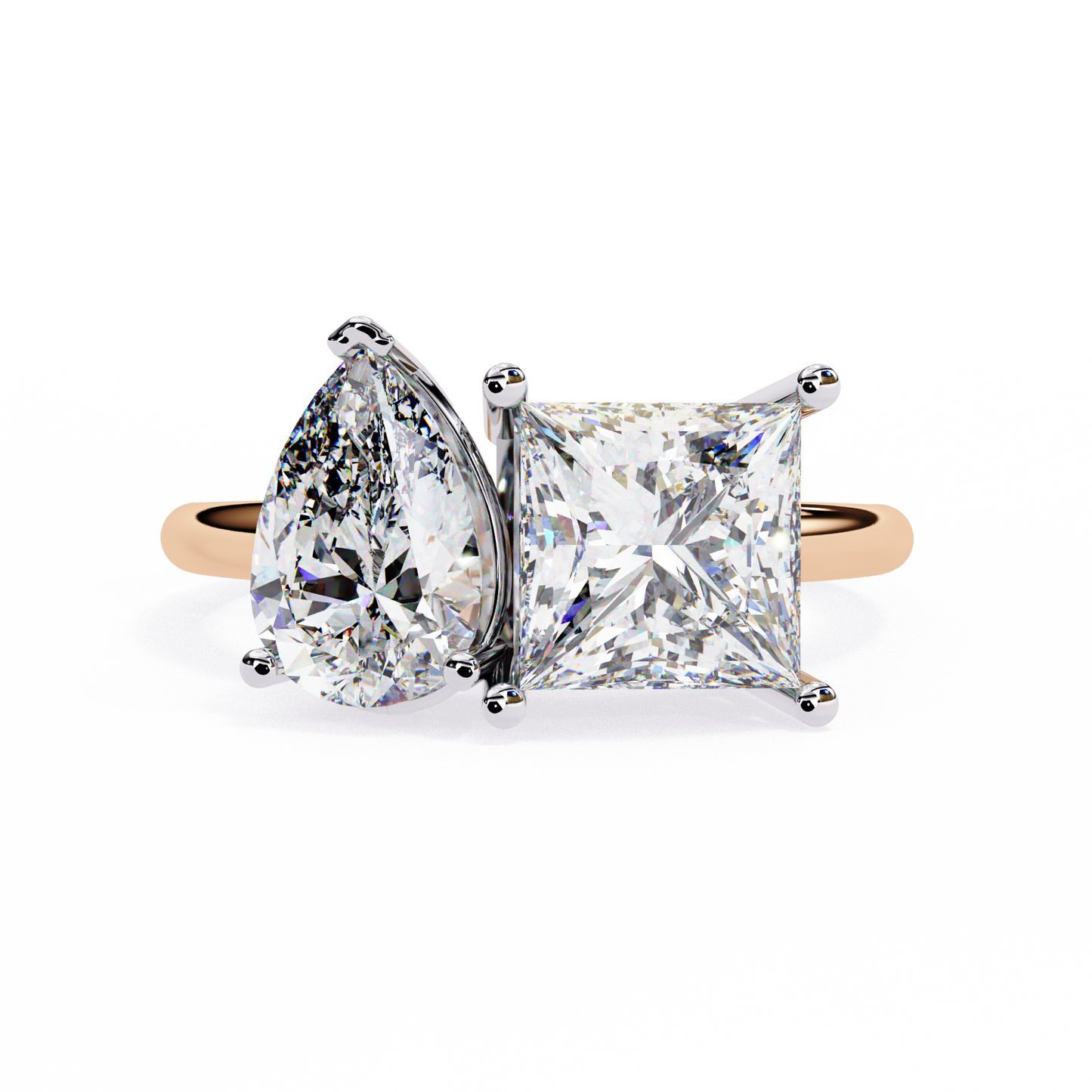 Celestial Embrace Solitaire Ring