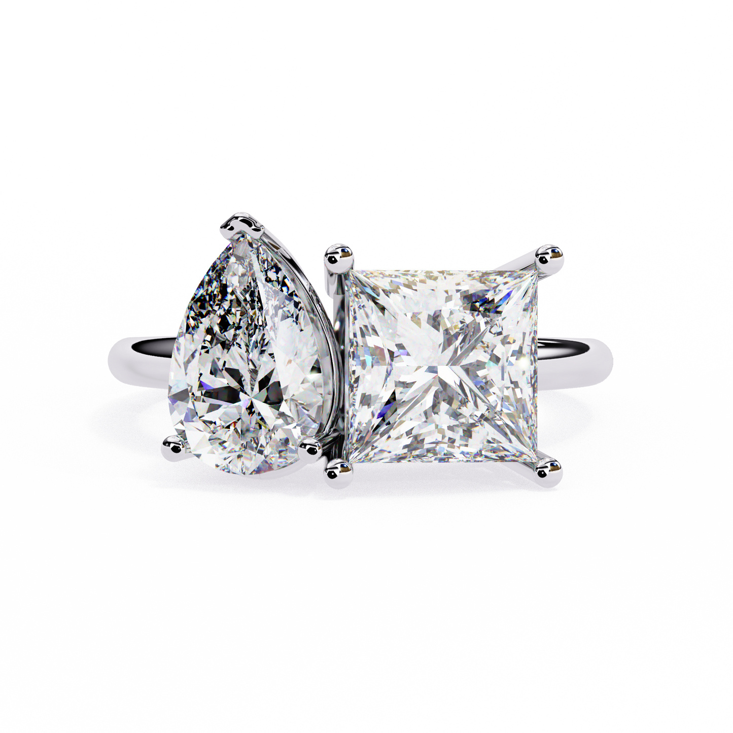 Celestial Embrace Solitaire Ring