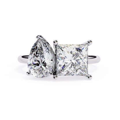 Celestial Embrace Solitaire Ring