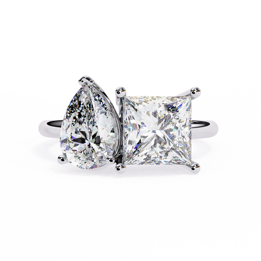 Celestial Embrace Solitaire Ring