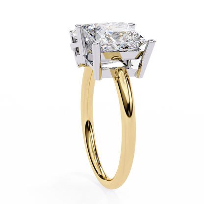 Celestial Embrace Solitaire Ring