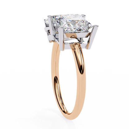 Celestial Embrace Solitaire Ring