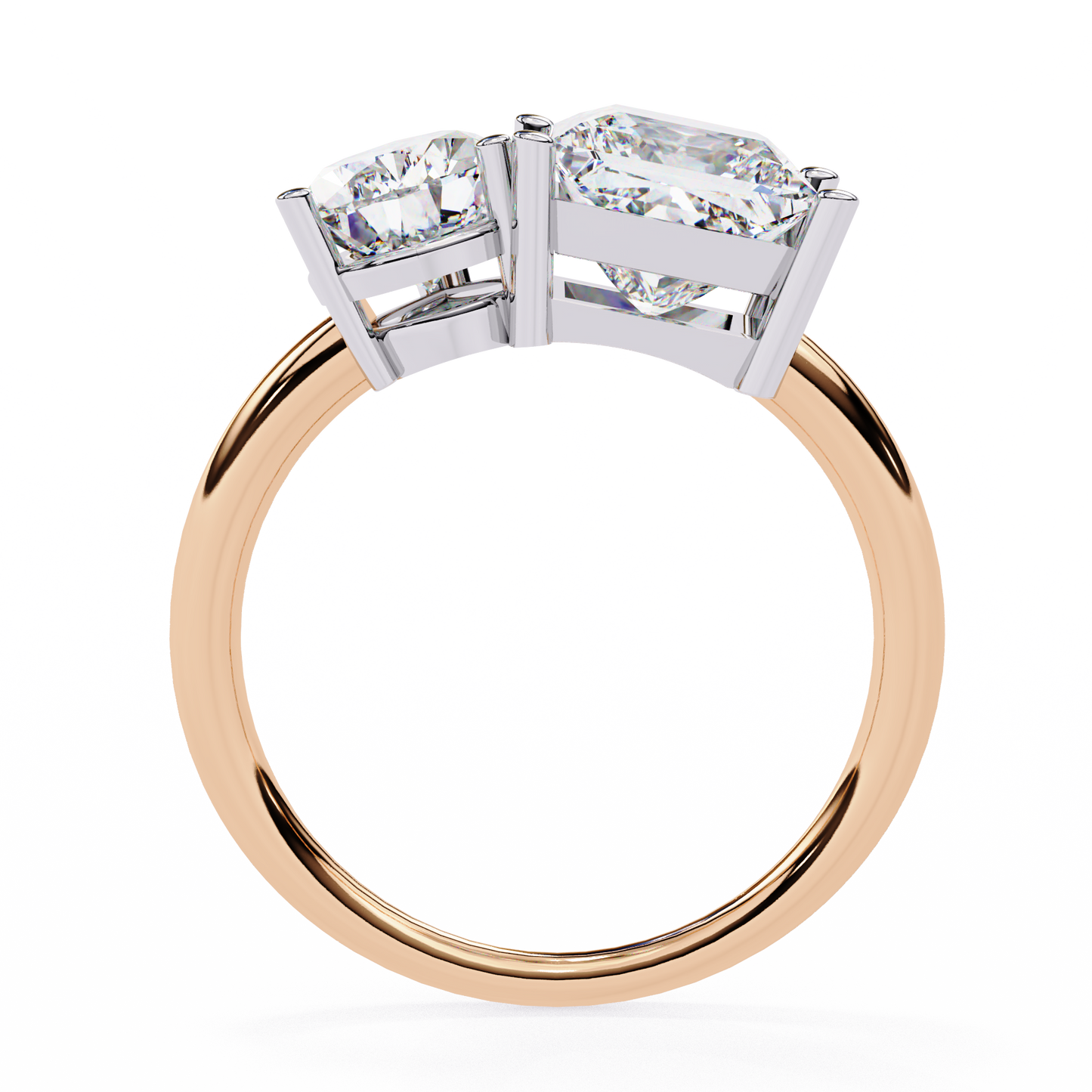 Celestial Embrace Solitaire Ring