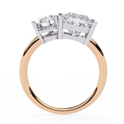 Celestial Embrace Solitaire Ring