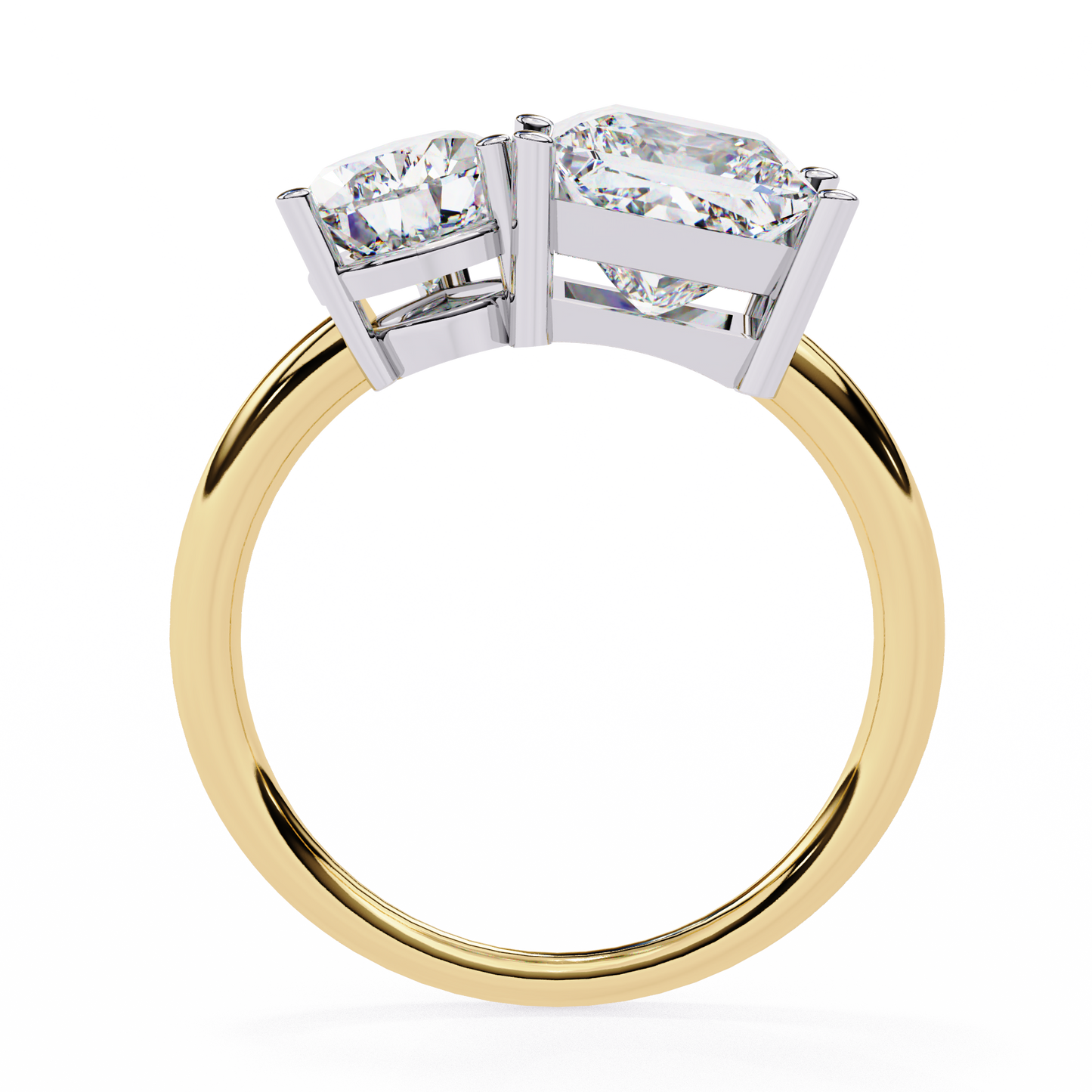 Celestial Embrace Solitaire Ring