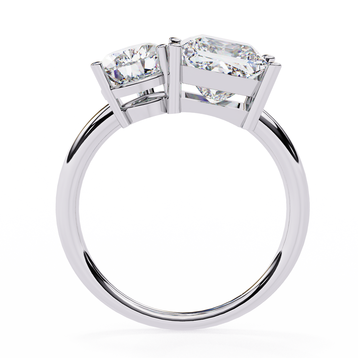 Celestial Embrace Solitaire Ring