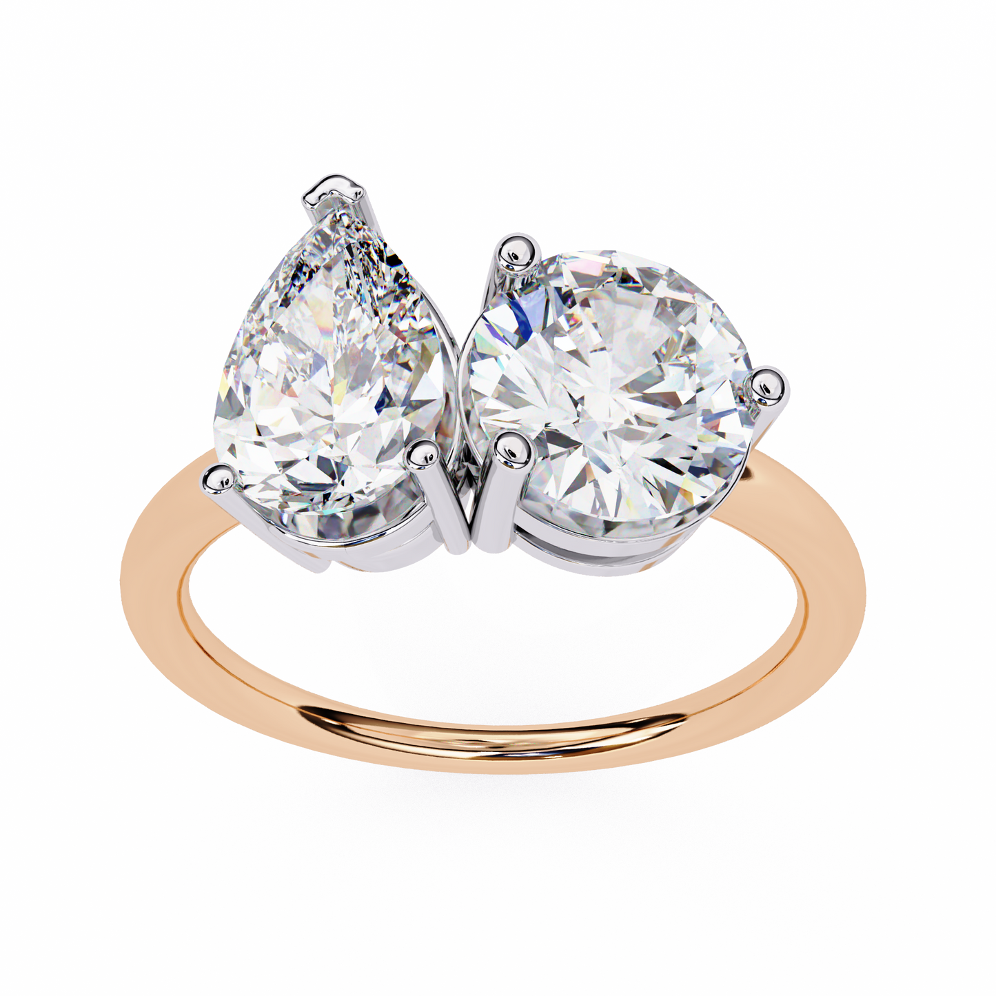 Tear of Light Solitaire Ring