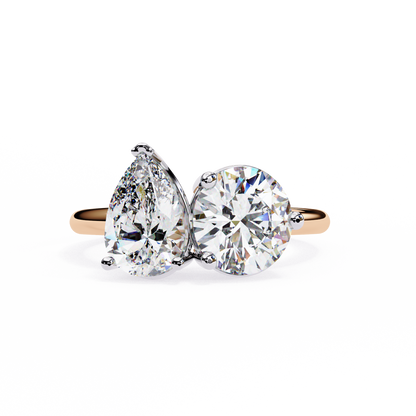 Tear of Light Solitaire Ring
