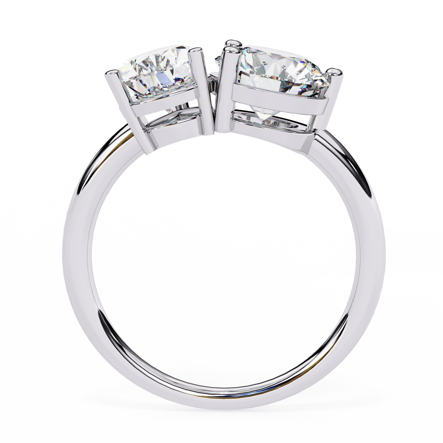 Tear of Light Solitaire Ring