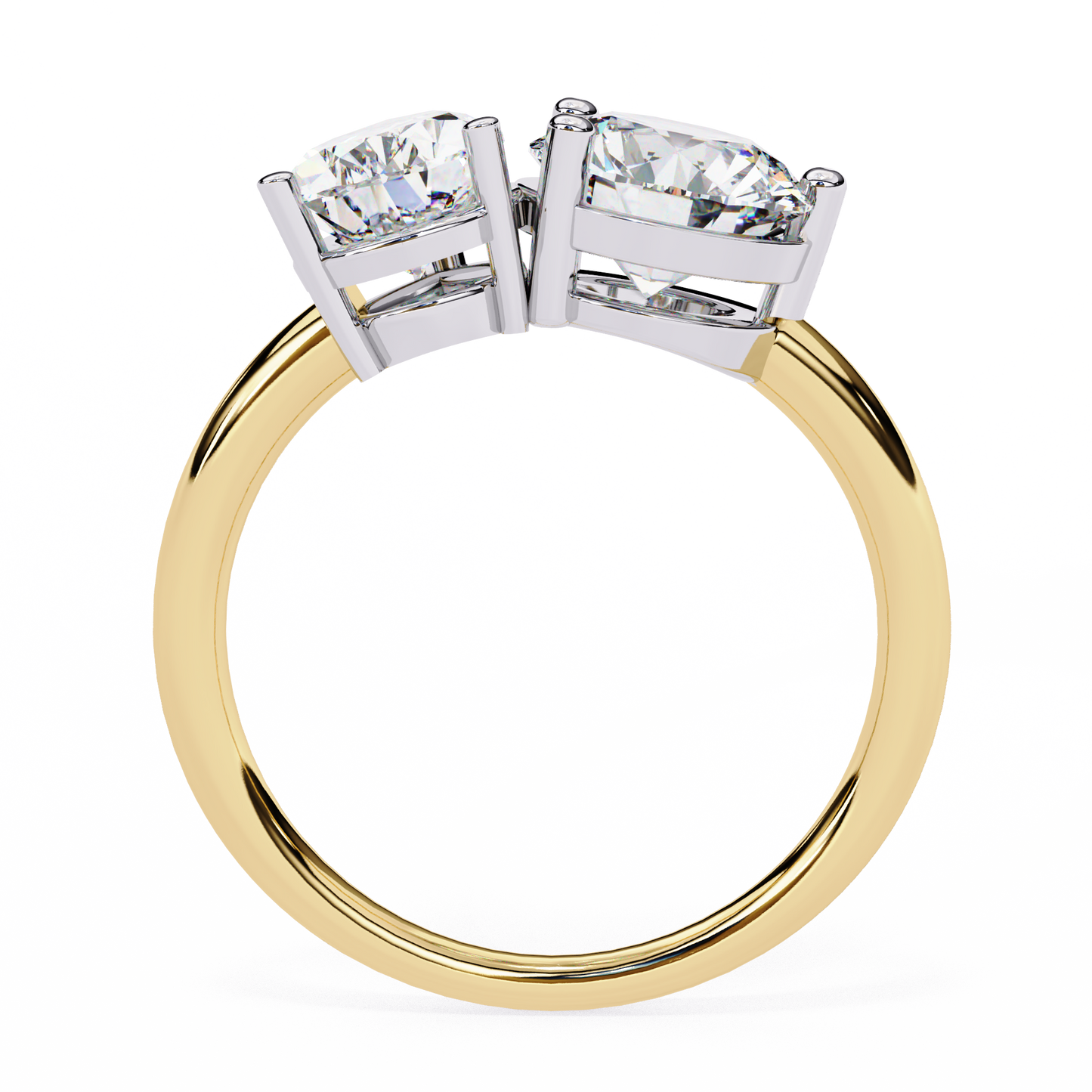 Tear of Light Solitaire Ring