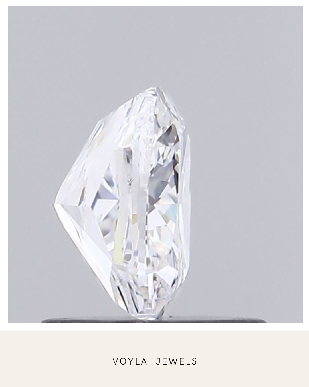 Lab Grown Cushion Diamond 1.00ct D VS2